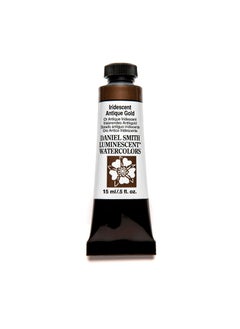 Daniel Smith Daniel Smith Extra Fine Watercolor 15ml Paint Tube, Iridescent, Antique Gold  - Image 1