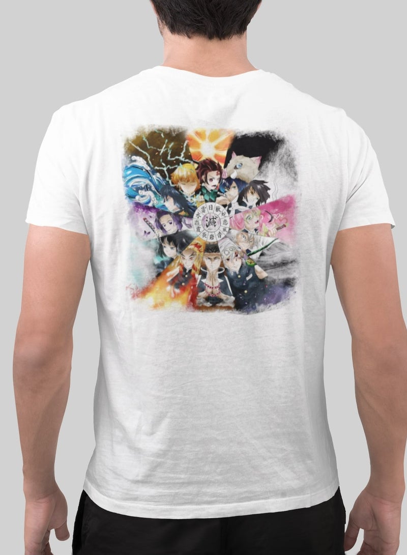 MERCH احتضان القوة: تي شيرت قاتل الشياطين لمحاربي الأنمي - Image 1