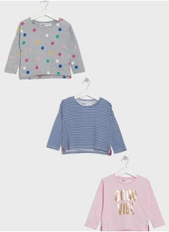 MINOTI Infant 3 Pack Graphic Top  - Image 1