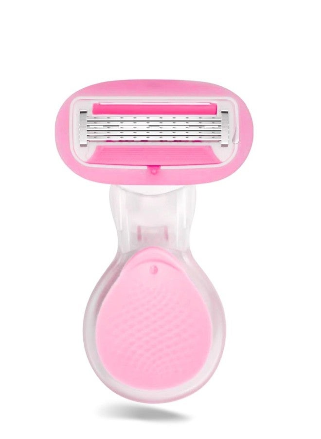 Caredone Body Razor for Women's Hair Removal |1 Pc | With Travel Case | 3-Blade Precision | Smooth & Hassle-Free Shaving on the Go (ComBo - 2 Razor) - Image 4