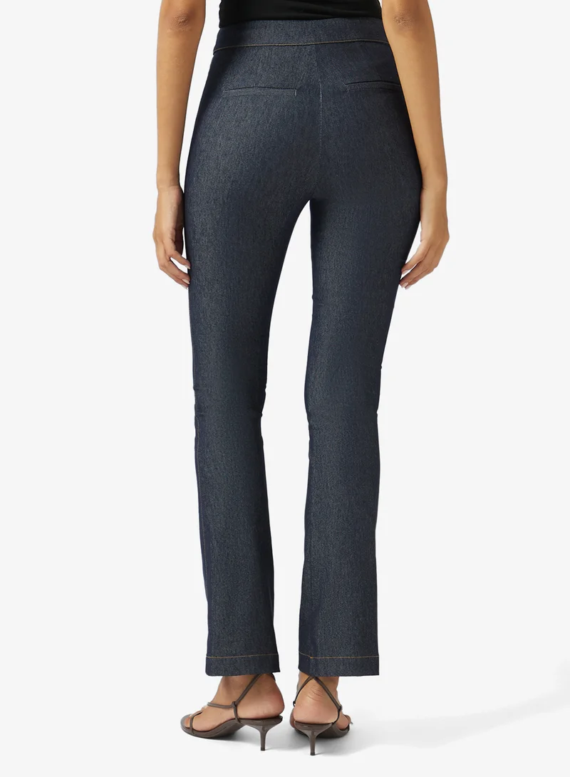 Fyor  High-Waist Straight Leg Denim Pants for Women | Best Price UAE