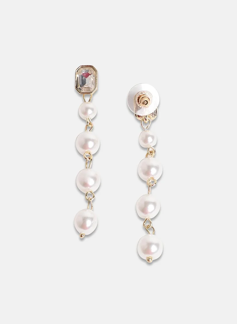 Sohi  Pearl Strand Artificial Drop Earring Jewellery for Women | Best Price UAE