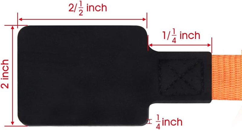 JCHL Sturdy 20-foot-by-1-inch Tie Down Strap Lashing Strap Cargo Tie-Down Strap Padded Cam Lock Buckle 1000lbs Capacity (4-Pack) - Image 4