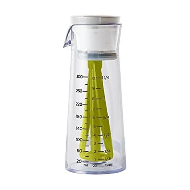 Chef'n 104-759-258 Emulstir Salad Dressing Mixer, One Size, Plastic, Arugula/Meringue - Image 1