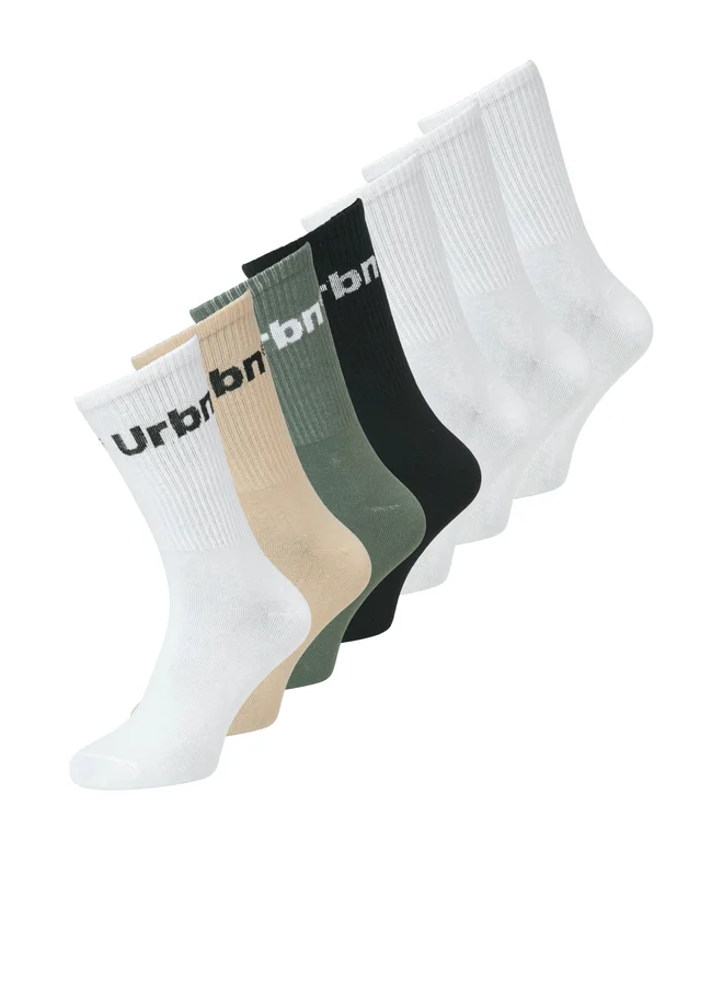 JACK & JONES Jack & Jones Set of 7 - Ribbed Tennis Socks