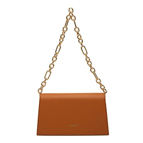 Miraggio Womens Shoulder Bag With Crossbody Strap (Tan) - Image 4
