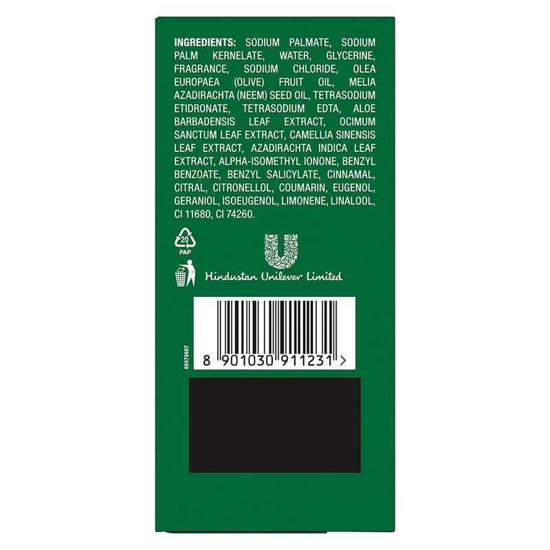 Hamam New Bathing Soap Pack of 8 with 100 Pure Neem Oil Which Helps Protects Your Skin From Pimples and Other Skin Problems - Image 2