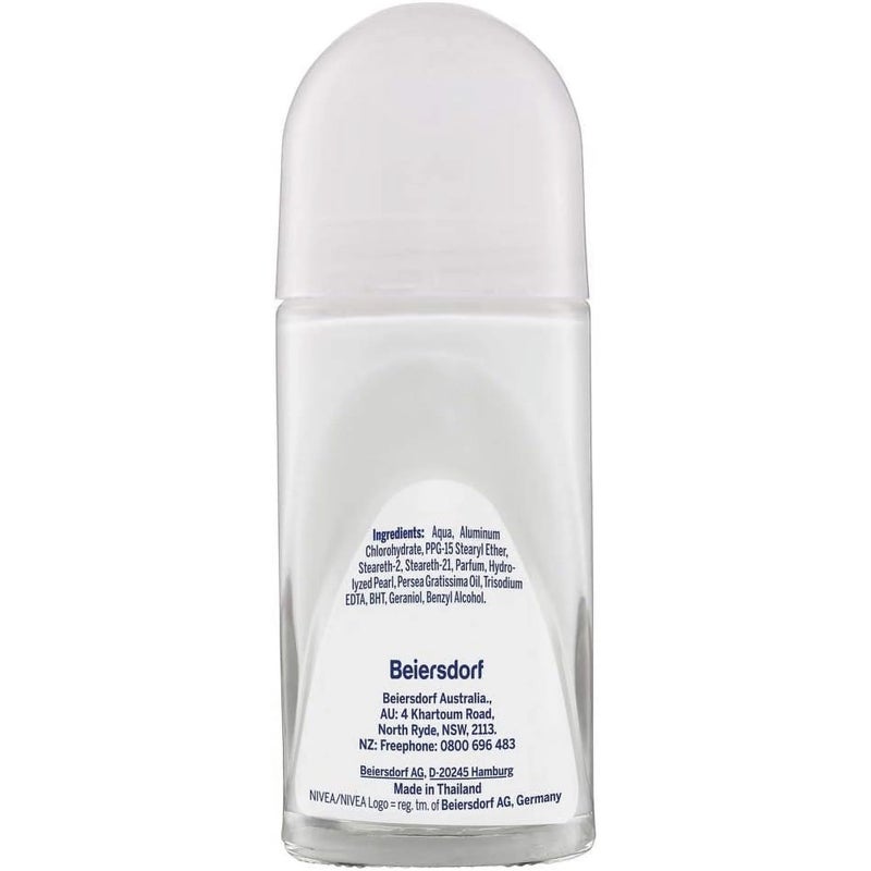 Nivea Pearl & Beauty Roll On Deodorant 50mL - Image 2