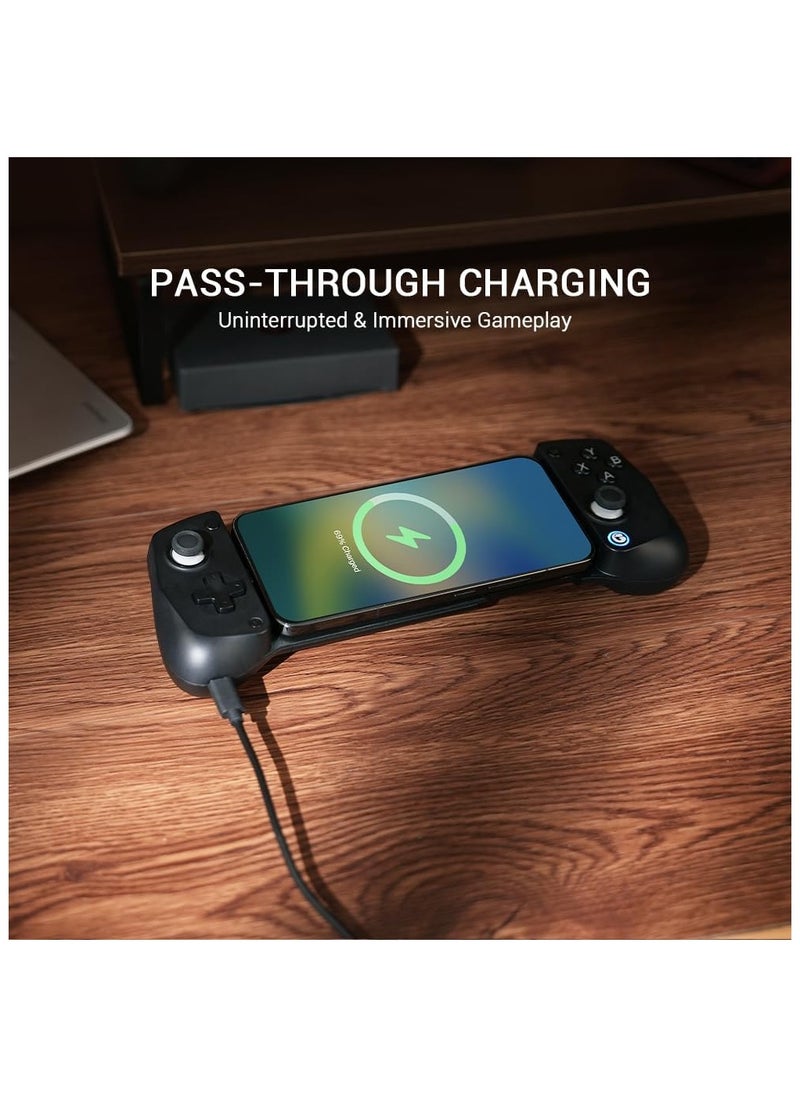 Generic - GameSir X5 Lite Stretching Mobile Gaming Controller for Android & iPhone 15/16 Series (USB-C), 213mm Stretching Length, Hall Effect Joystick, Lightweight Ergonomic Phone Controller- Play Genshin Impact & Zenless Zone Zero - Image 1
