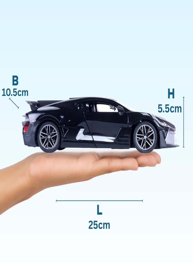 Popsugar Door Opening Remote Control Car|Rechargeable 1200mAh Lithium Battery|C-Type Charging|75-Min Runtime|2.4G Long Range Remote (100+ ft)|HighSpeed RC Car|Gift for Kids|Made in India (Black) - Image 4