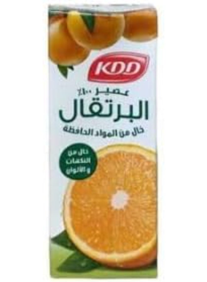 كي دي دي عصير كيه دي دي بالبرتقال – عبوة قطعة واحدة | عصير منعش بطعم الحمضيات الطبيعي - Image 1