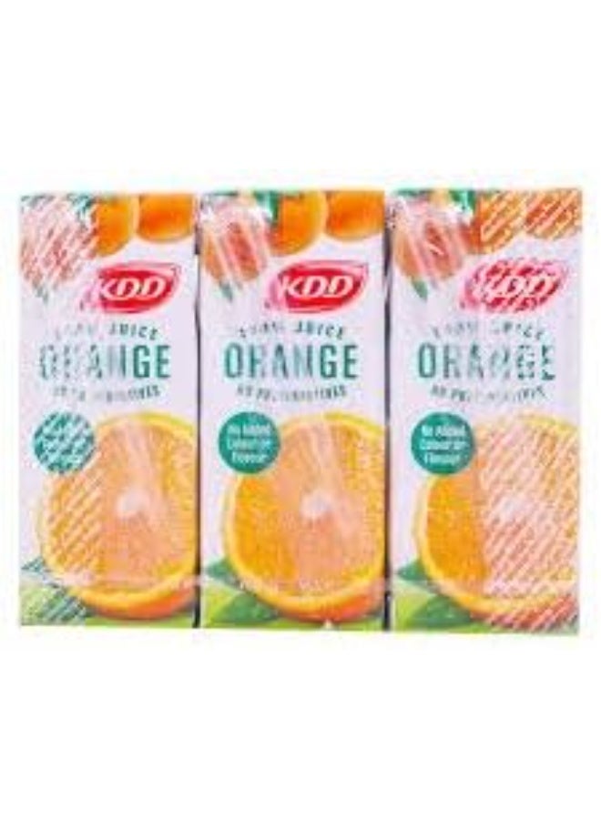 كي دي دي عصير كيه دي دي بالبرتقال – عبوة قطعة واحدة | عصير منعش بطعم الحمضيات الطبيعي - Image 3