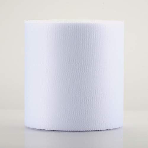 Miegecha Tulle Rolls 6” by 100 Yards (300 feet) Tulle Roll Spool Fabric for DIY Tutu Skirts Wedding Baby Shower Crafts Decorations Party Supplies (White) - Image 3