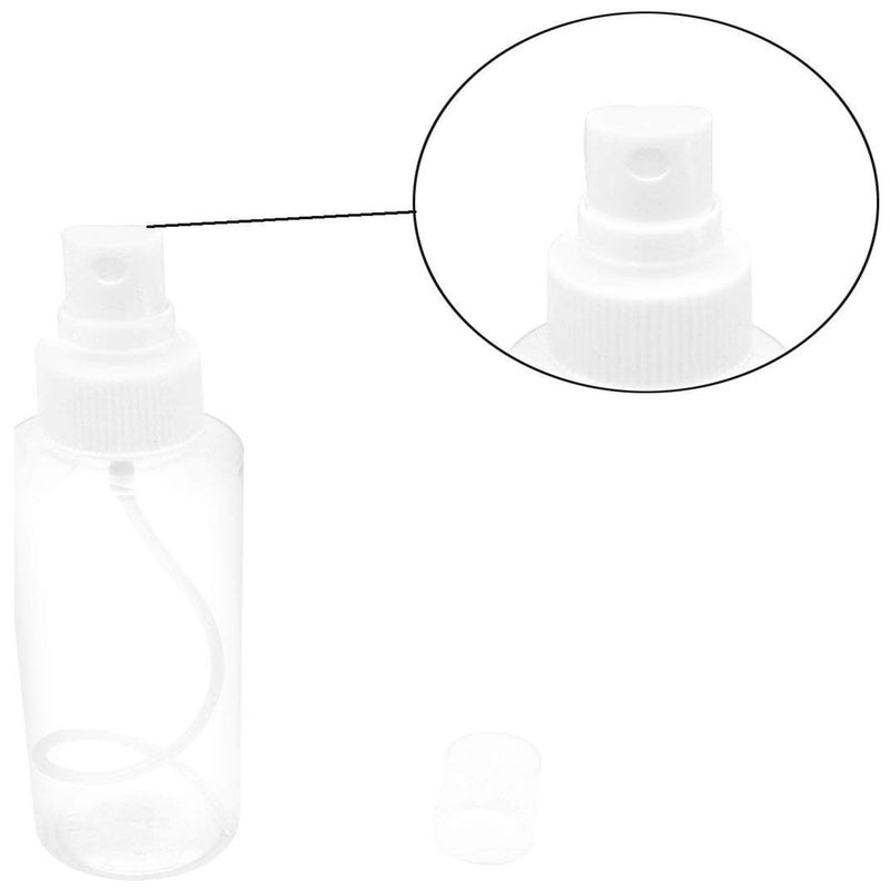 DIY Crafts 18 Boottle Pack Kit ClearTransparent 30ml Empty Transparent Plastic Fine Mist Spray Bottle Fine Mist18 Boottle Pack Kit ClearTransparent - Image 2
