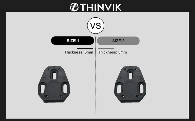 Thinvik Road Bike Shoes Adapter, Three Holes Convert to Four Holes to Compatible with Speedplay Zero Cleats - Image 2