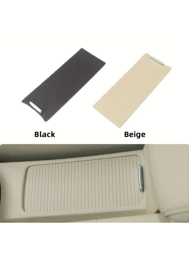 Beige Car Cup Holder Armrest Box Cover For Volkswagen Golf 6 Sagitar ESO - Image 4