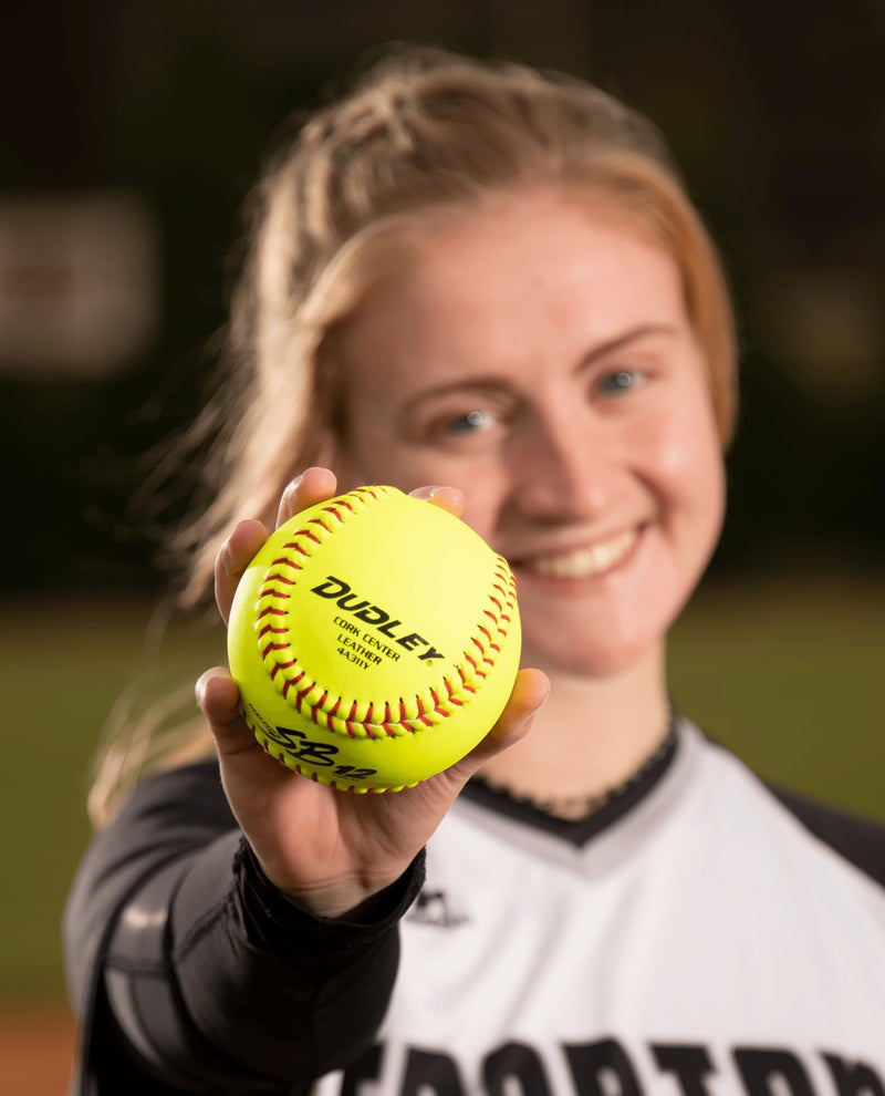 DUDLEY 11" USASB SBC11 Fastpitch Softball - 12 Pack - Image 2