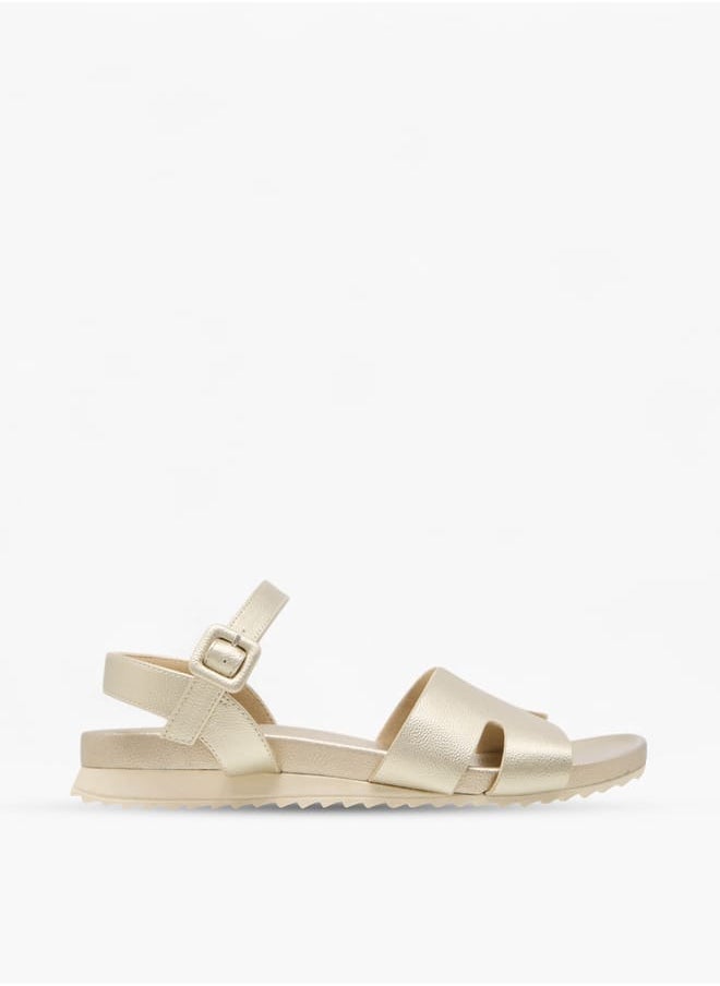 Le Confort Women Textured Sandal with Pin Buckle Closure  - Image 2