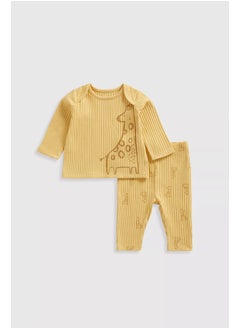 mothercare Giraffe T-Shirt and Leggings Set  - Image 2