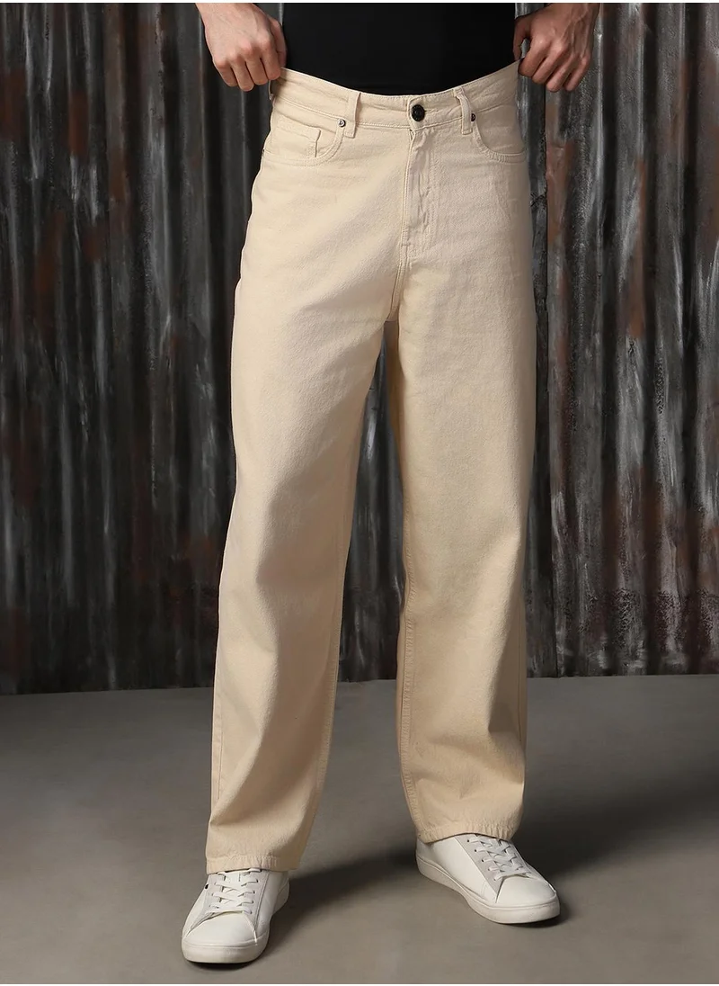 هاي ستار Men Beige Jeans