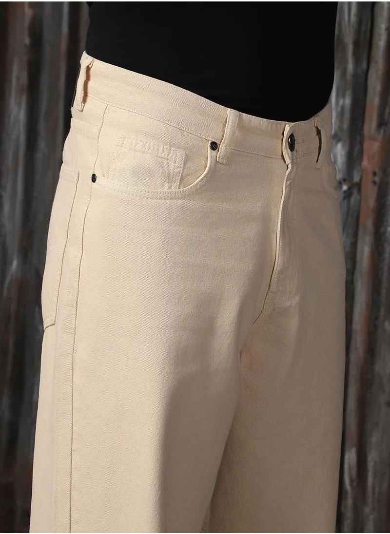 HIGH STAR Men Beige Jeans