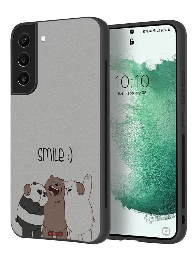 Tolwak Samsung Galaxy S21 FE 5G Protective Case Cover Friends Smile - Image 1