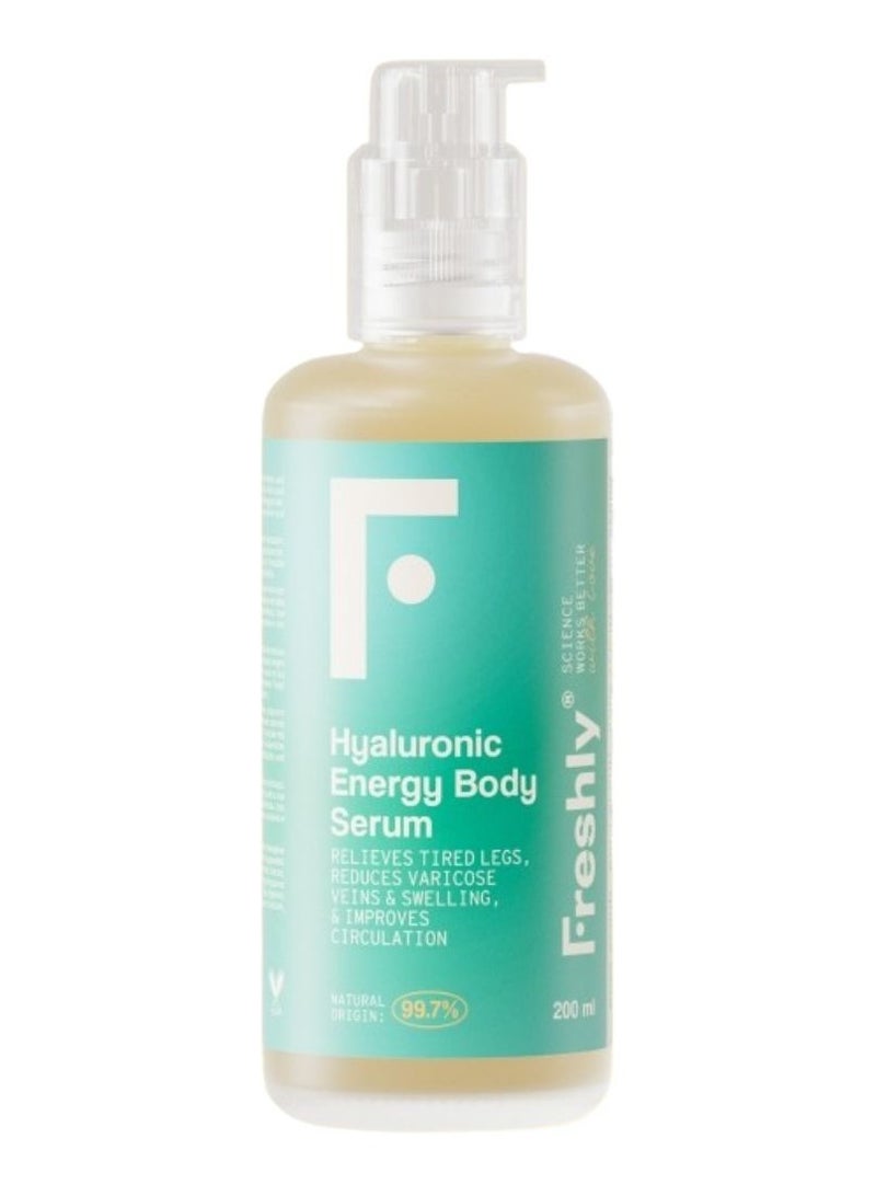 Freshly Hyaluronic Energy Body Serum for Tired Legs 200ml - Image 1