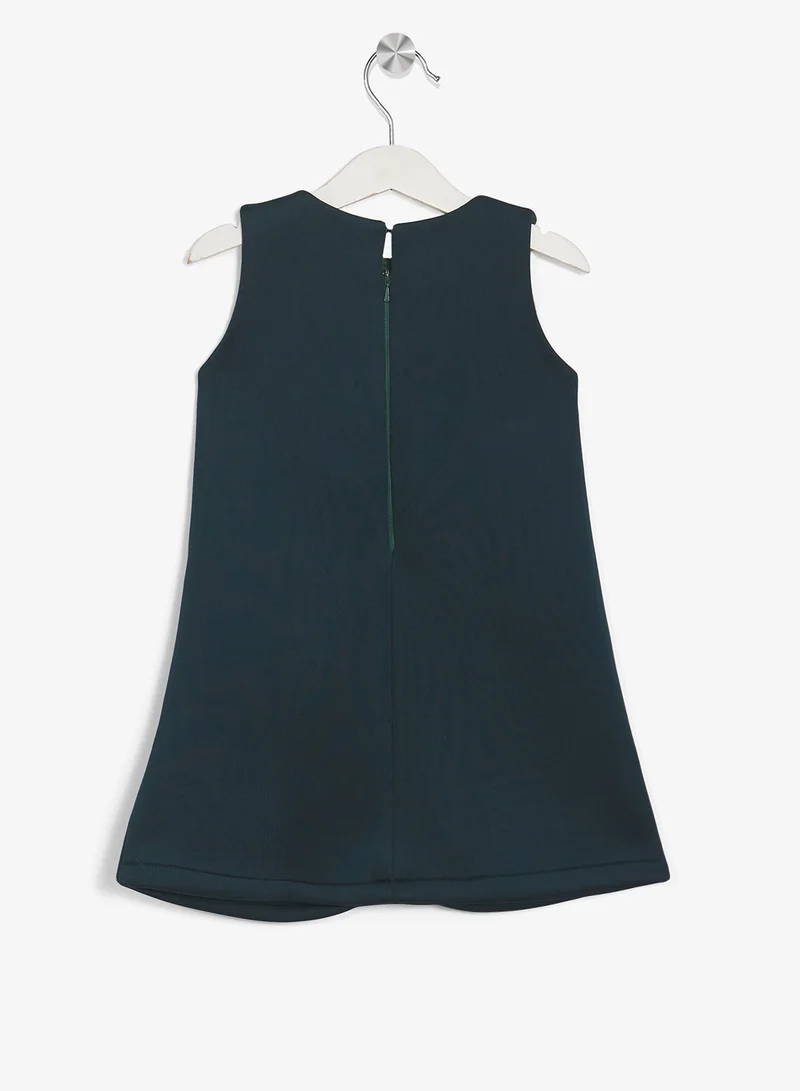 Little Golden Apple Little Cut Sleeves With Bow Design