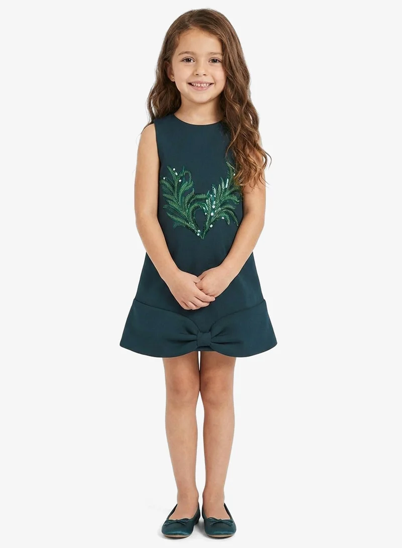 Little Golden Apple Little Cut Sleeves With Bow Design