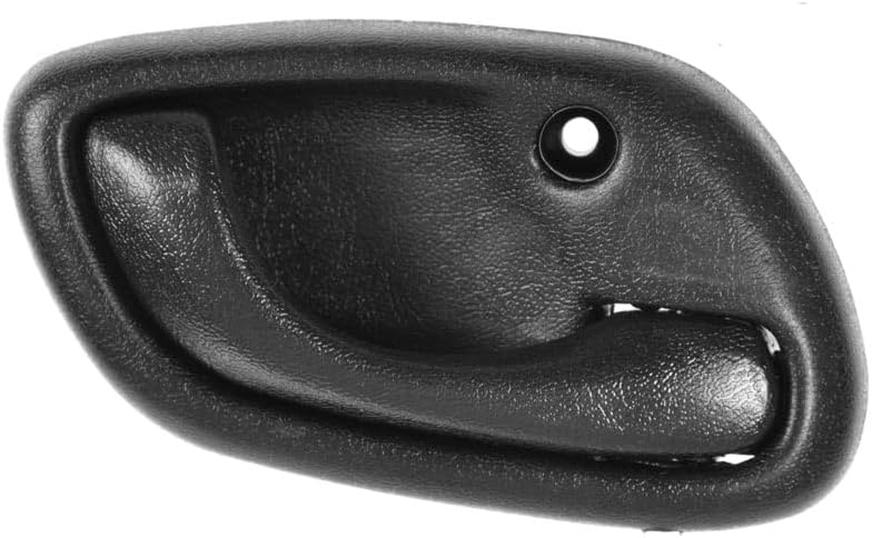 TRQ Black Inside Door Handle Right RH Passenger Side Compatible with 99-04 Chevy Tracker - Image 1