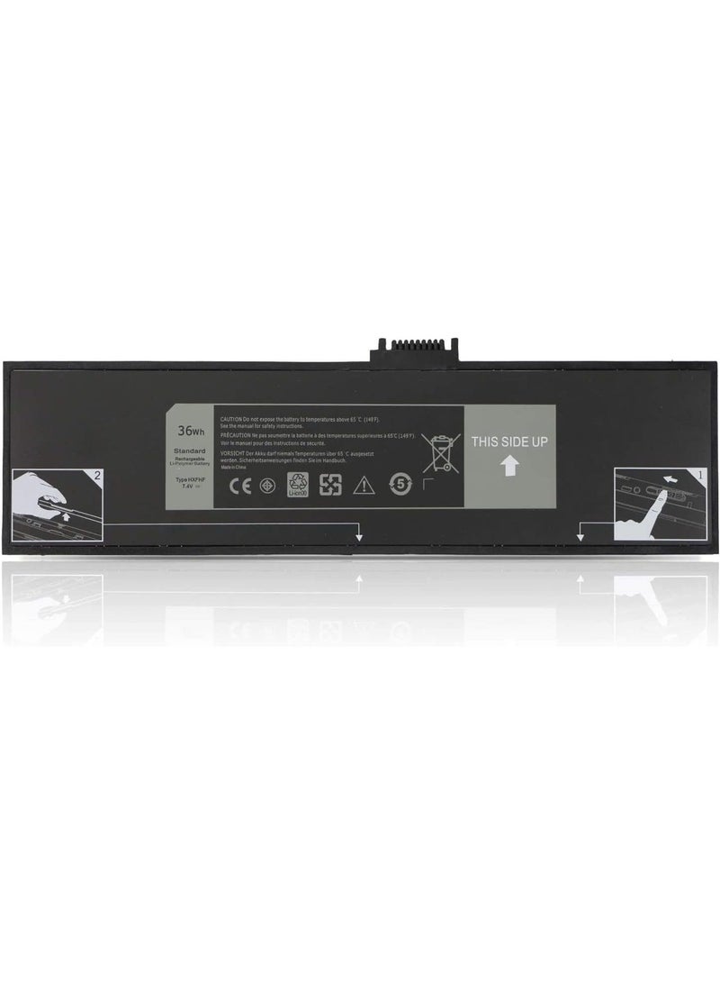 Terabyte HXFHF Laptop Battery Replacement for Dell Venue 11 Pro 7130 7139 7310 T07G T07G001 i3-4020Y i3-4030Y i5-4300Y i5-4210Y 10.8 Tablet Series VJF0X VT26R XNY66 451-BBGR 0VT26R 7.4V 36Wh - Image 1