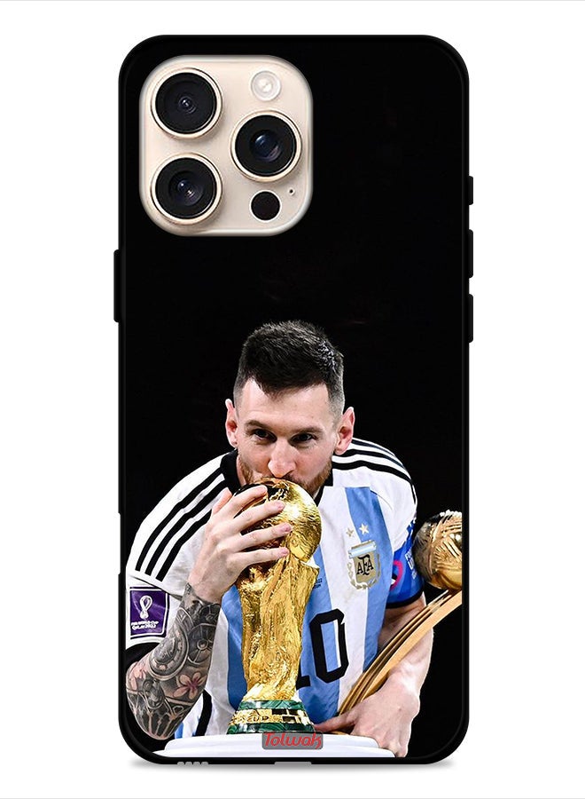 Tolwak Apple iPhone 16 Pro Protective Case Cover Messi - Image 1