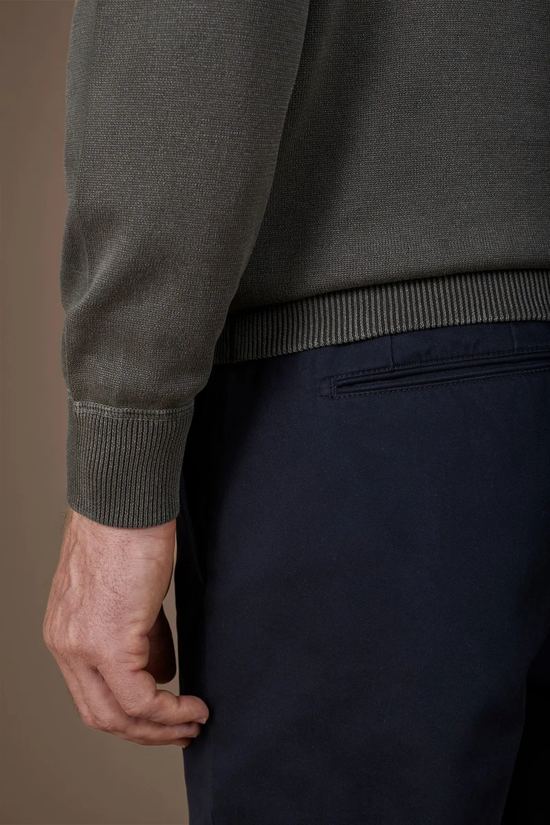 Doppelganger  Men's crew neck jumper - Olive Green for Men | Best Price UAE