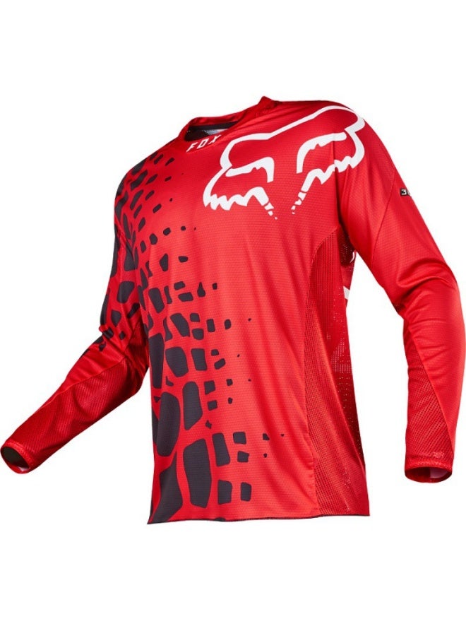 Fox Men's Outdoor Cycling Suit Off-road Road Mountain Bike Cycling Tops - Image 1
