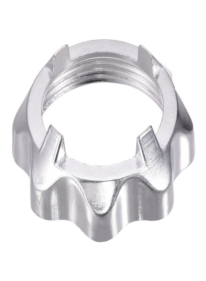 MECCANIXITY Meat Grinder Nut 60mm Diameter 79mmx27mm Stainless Steel for Grinders Pack of 1 - Image 1