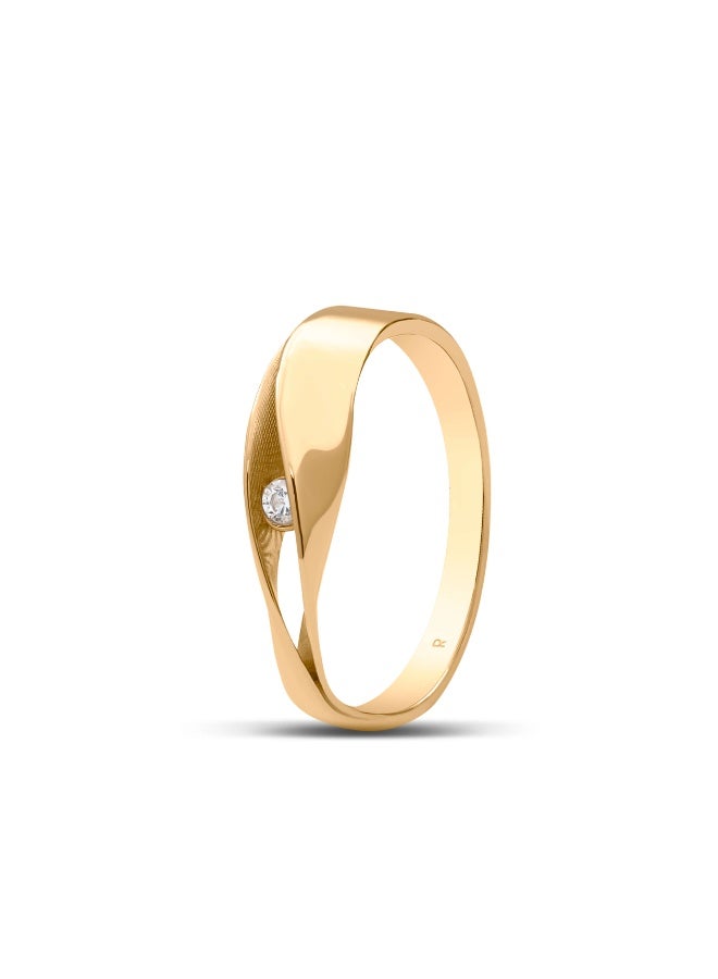 Ruby Art Gold 18K Pure Gold Women’s Ring - Premium Finish & Elegant Style - 2.34 Gram - Image 1