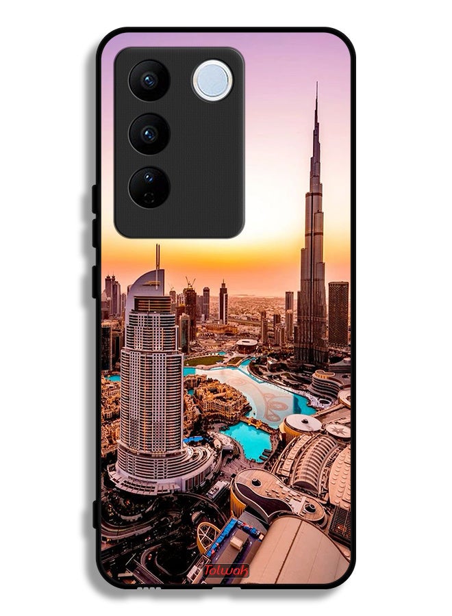 Tolwak Vivo V27e Protective Case Cover Downtown Dubai - Image 1