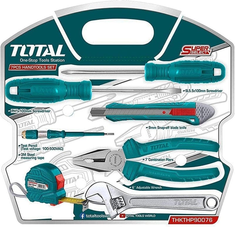 Total 7-Piece Hand Tool Kit - Image 1
