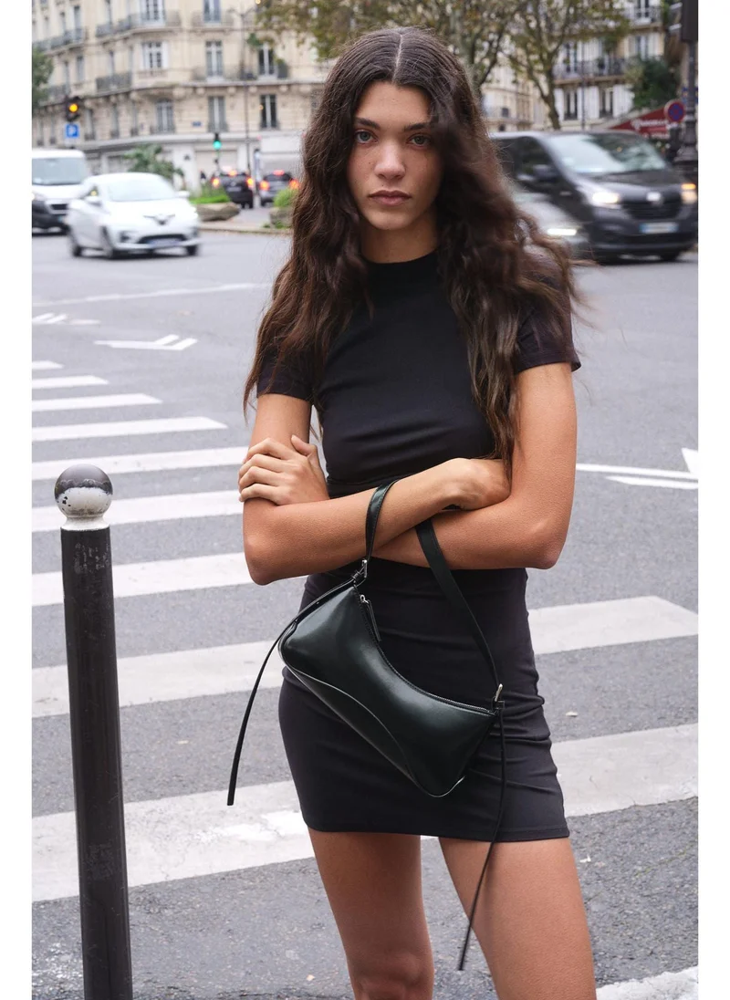 H&M Draped bodycon dress
