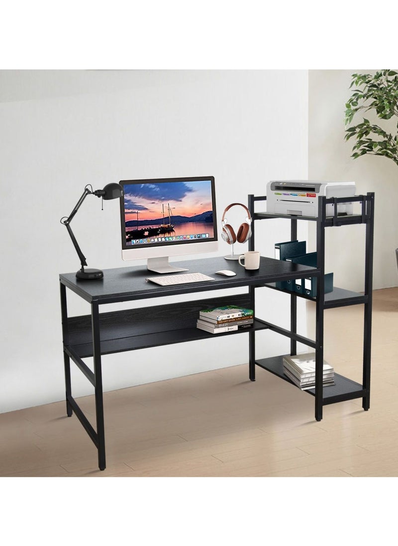 Computer Desk with 4 Tier Storage Shelves Student Study Table with Bookshelf Modern Wood Desk - pzsku/Z5F16920FD8D8A560B525Z/45/_/1706964863/220e6a51-e0c1-41b1-b9f7-3d2593d86bd2