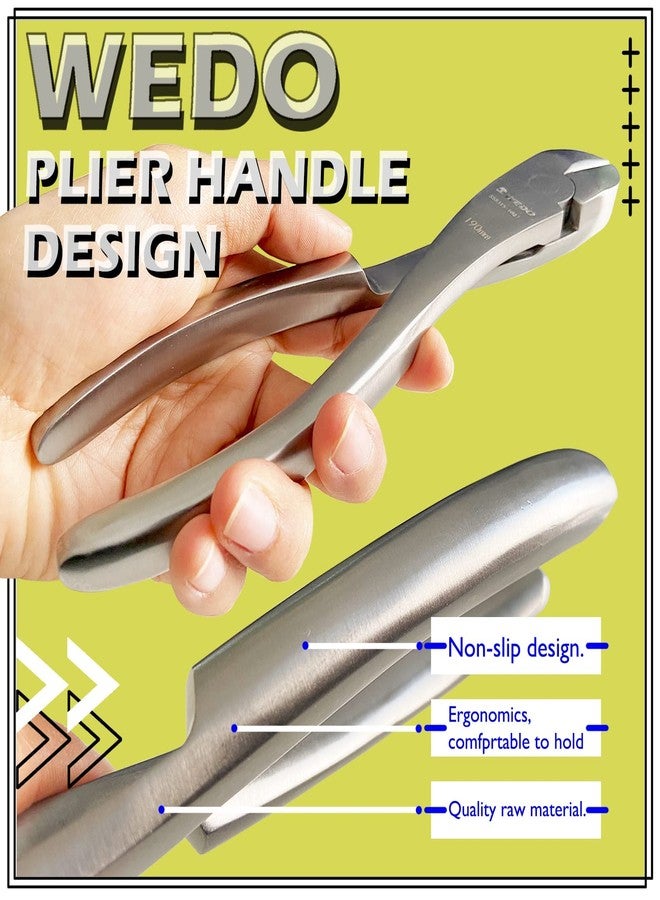 WEDO 7.5-inch Stainless Steel Diagonal Cutting Pliers, Side Cutting Pliers, Wire Cutter, Diagonal Cutters for Cutting Wires, Length 190mm - Image 4