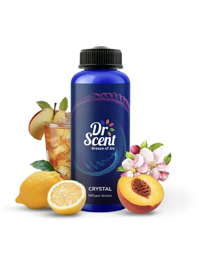 دكتور سينت زيت عطري معطر من دكتور سنت - مصنوع من مكونات عضوية | مثالي للمكاتب والمنازل والفنادق والمنتجعات الصحية - كريستال ٥٠٠ مل