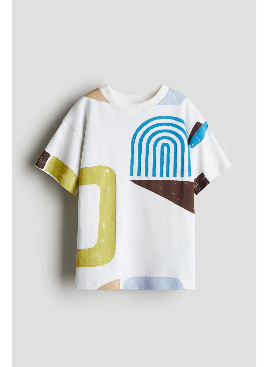اتش اند ام Loose-Fit Cotton T-Shirt