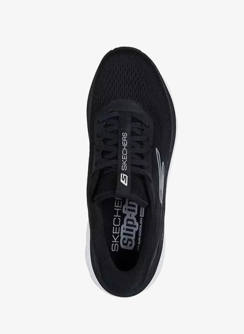 Skechers BLACK TEXTILE Max Run for Men | Best Price UAE