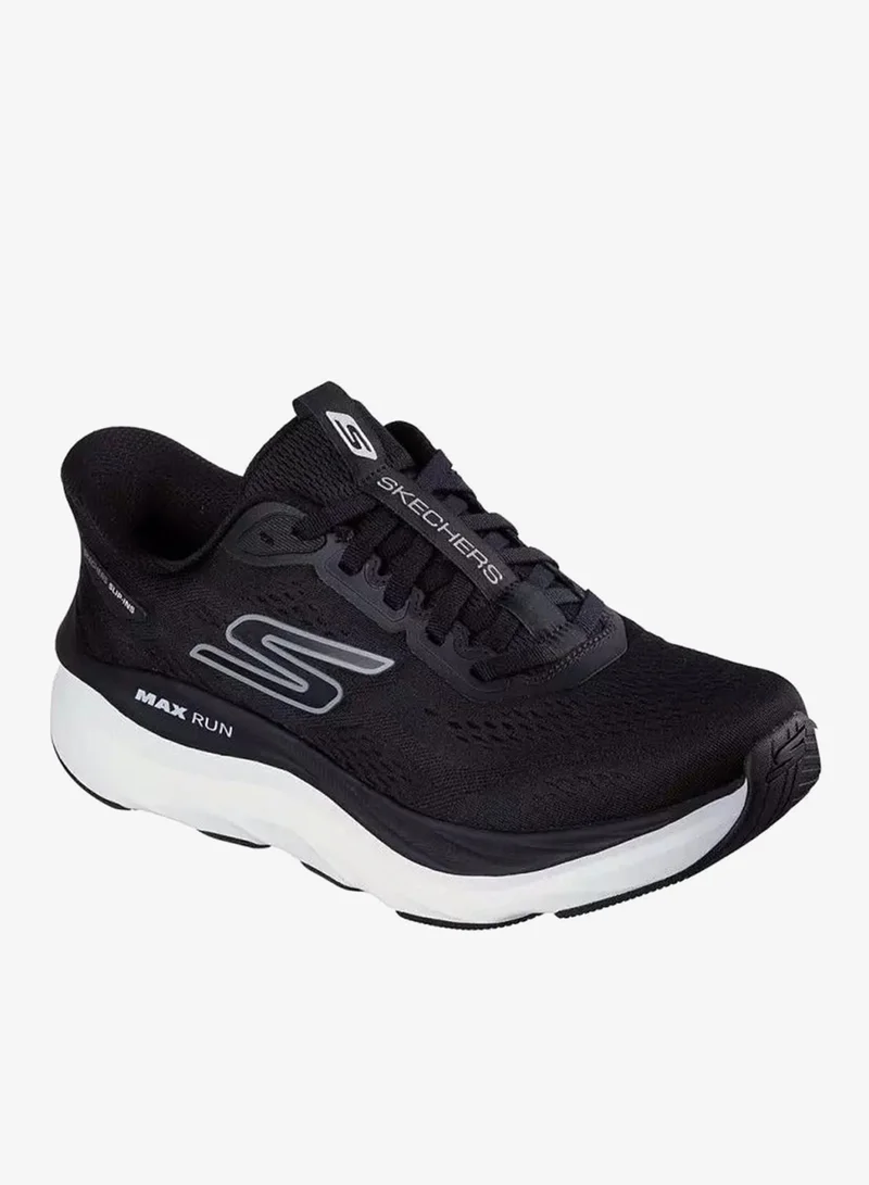 Skechers BLACK TEXTILE Max Run for Men | Best Price UAE