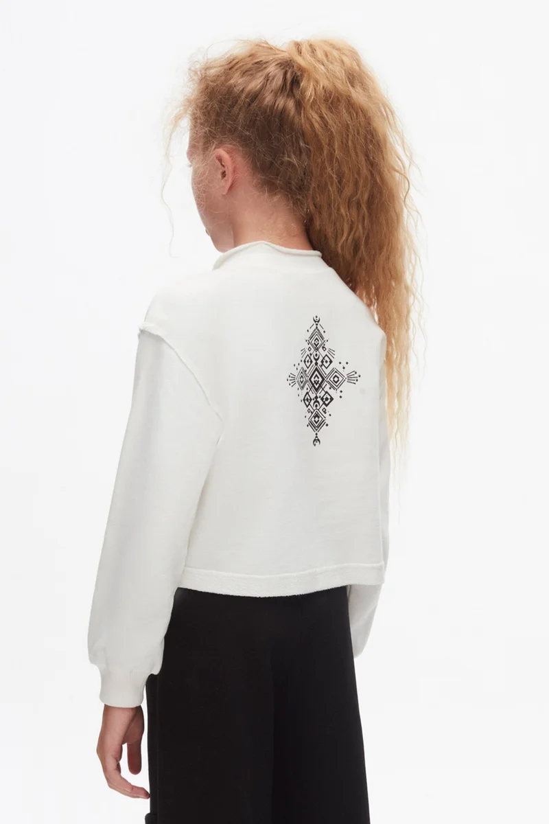 NK Kids Girls' Sweatshirt, Ages 8-14, Size 37319