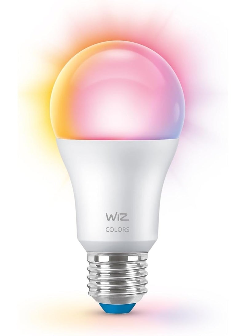 Wiz Smart LED Bulb A60 E27 60W Equivalent (8.5W), 806 lm, Full Color RGB + Tunable White 2200K-6500K, Wi-Fi + Bluetooth, Matter, Alexa/Google/Apple Home, App & Voice Control, 220-240V - Image 1