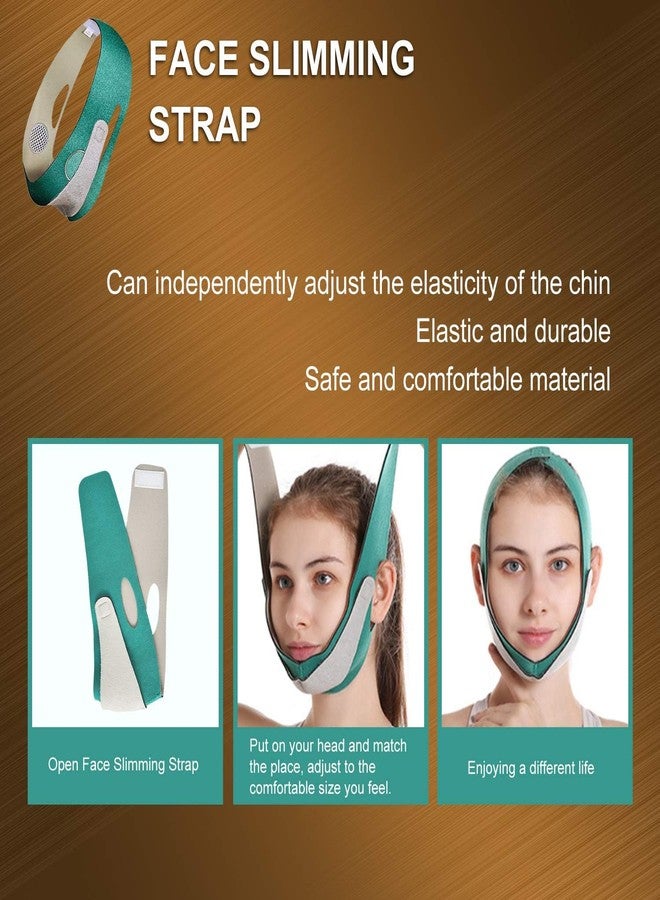 SOLEGLOW Double Chin Reducer & V-Line Face Slimming Strap - Reusable Lifting Belt for Men & Women, Tightens Skin, Shapes Cheeks & Jawline, Prevents Sagging & Wrinkles - Image 5