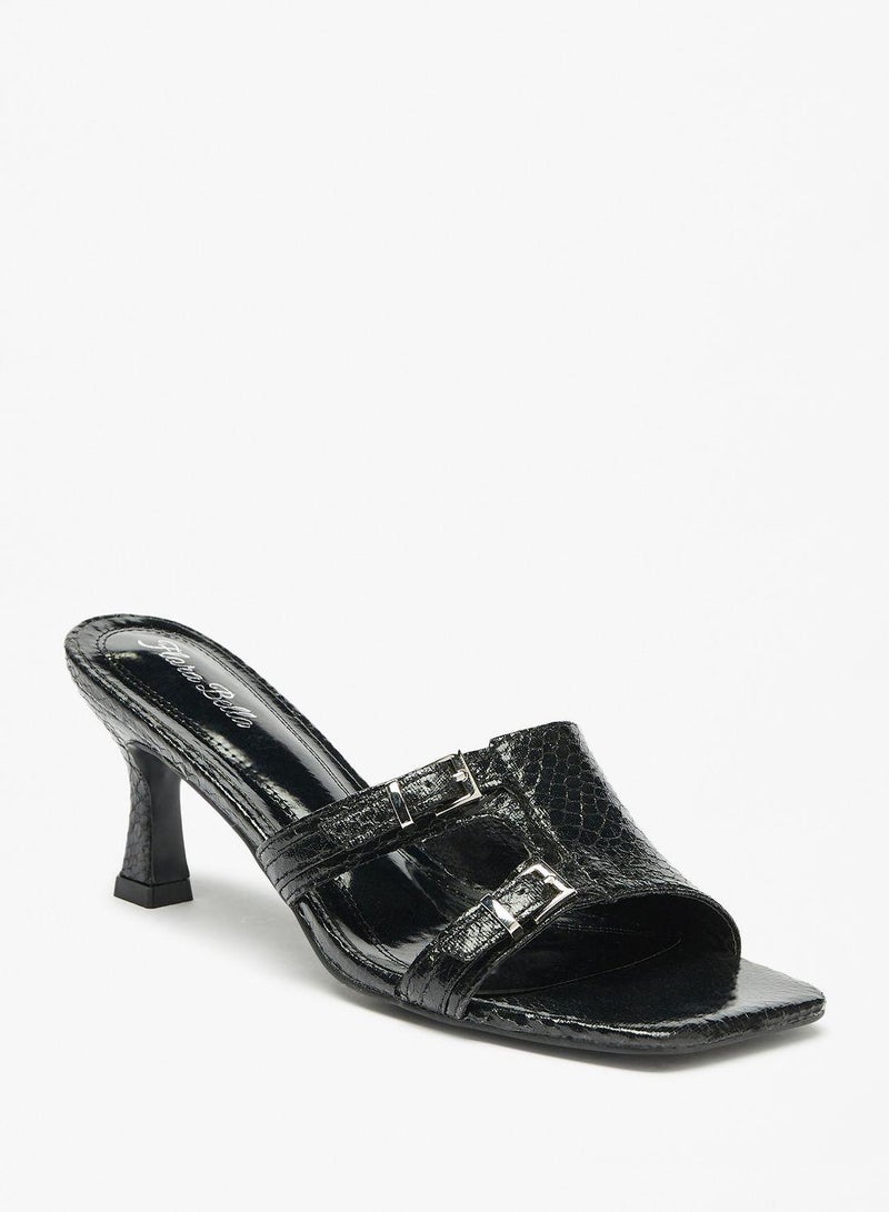 shoexpress Multi Strap Mid Heel Sandals - Image 2