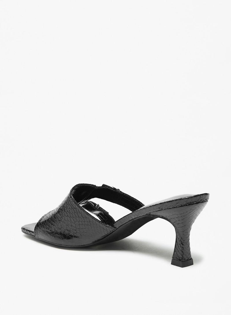 shoexpress Multi Strap Mid Heel Sandals - Image 3